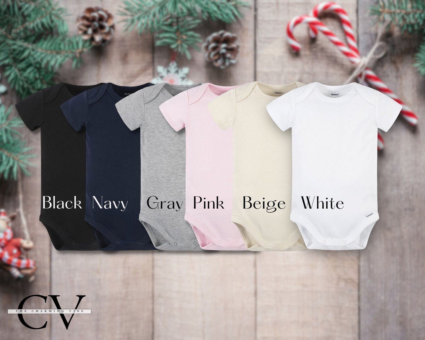 Rex the Halls Christmas Baby Onesie