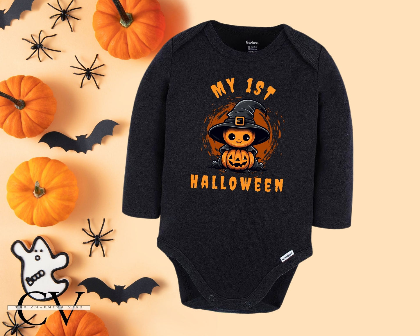 My First Hallowen Baby Bodysuit