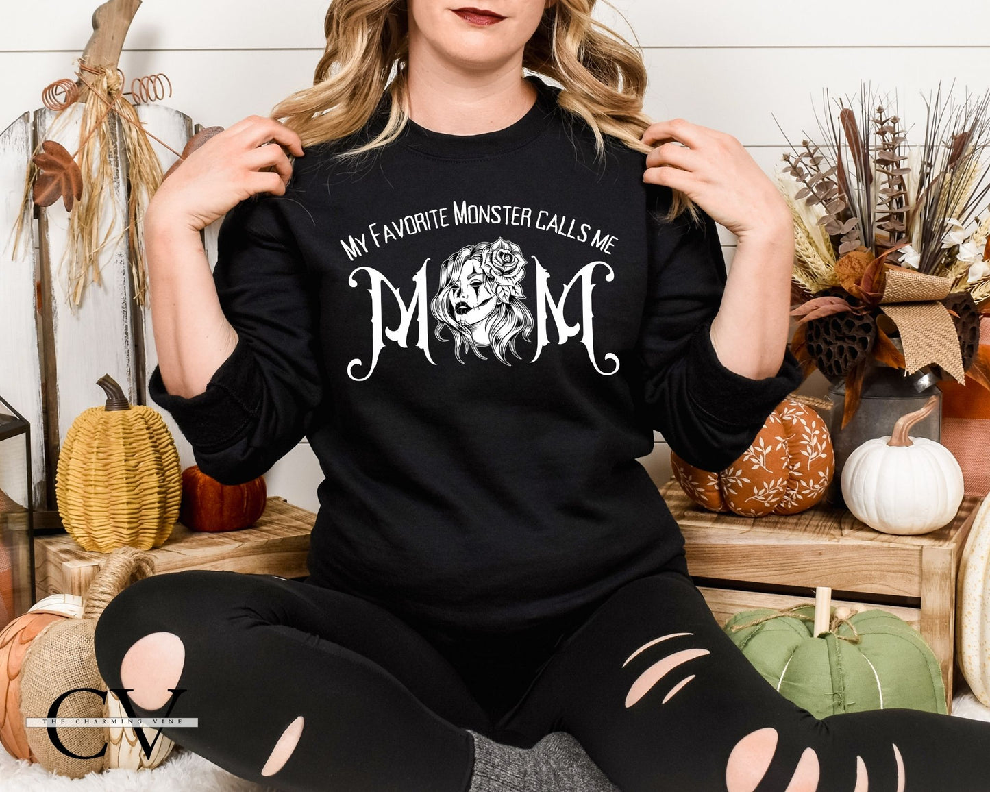 My Favorite Monsters Call Me Mom Sweater