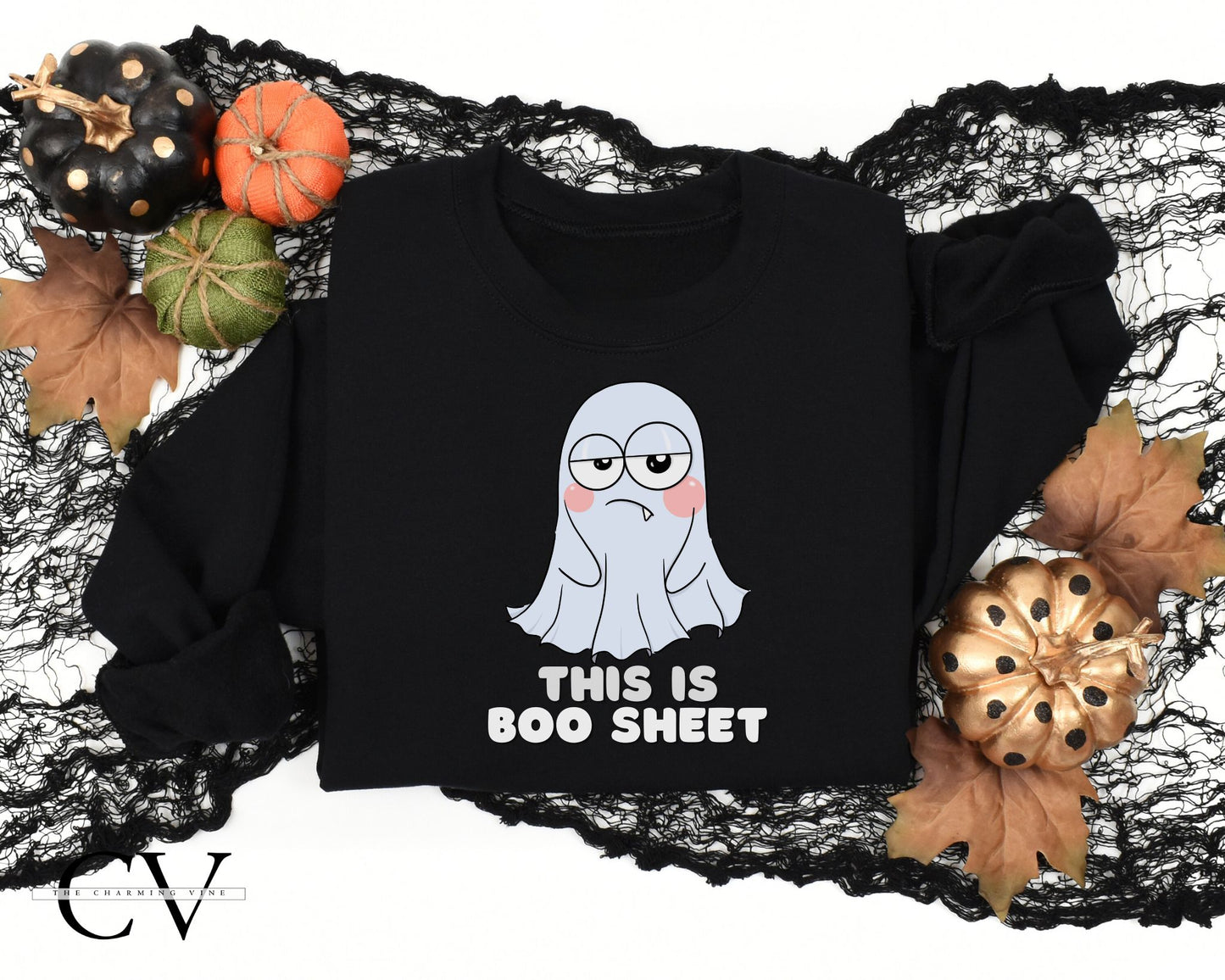 This is Boo Sheet Sweater