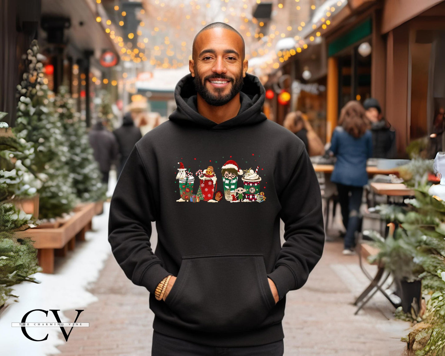 Wizard House Mugs Christmas Sweater