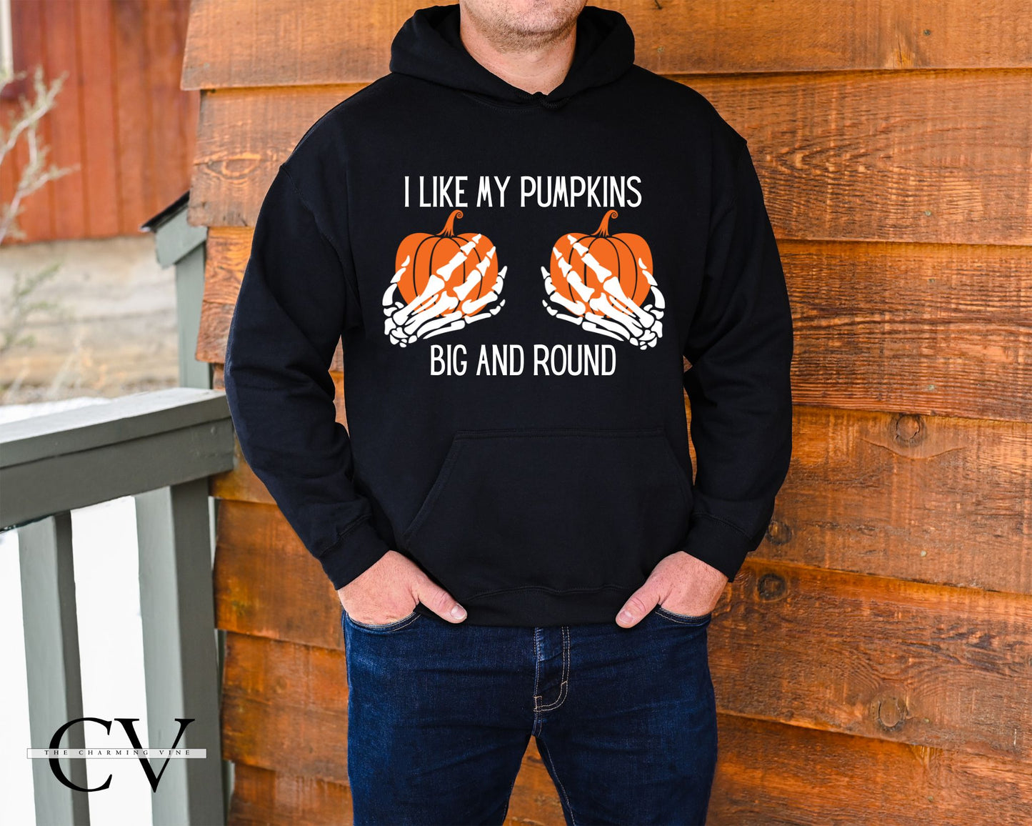 I like My Pumpkins Big and Round Sweater