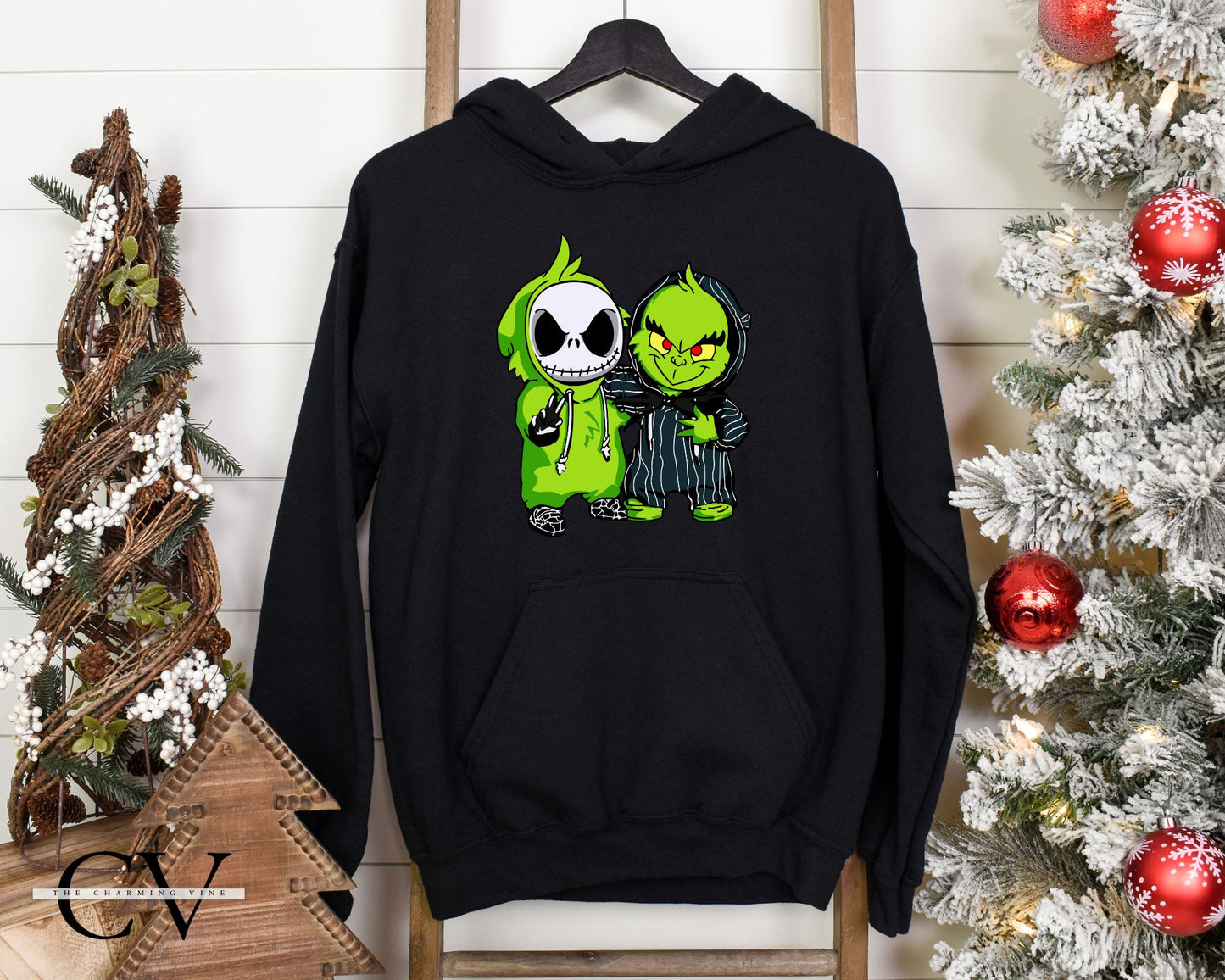 Jack & Grinch Best Friends Christmas Sweater