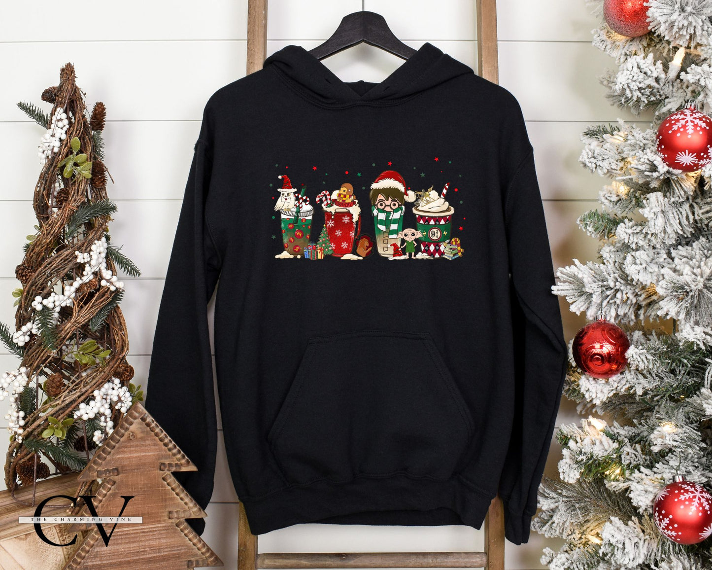 Wizard House Mugs Christmas Sweater