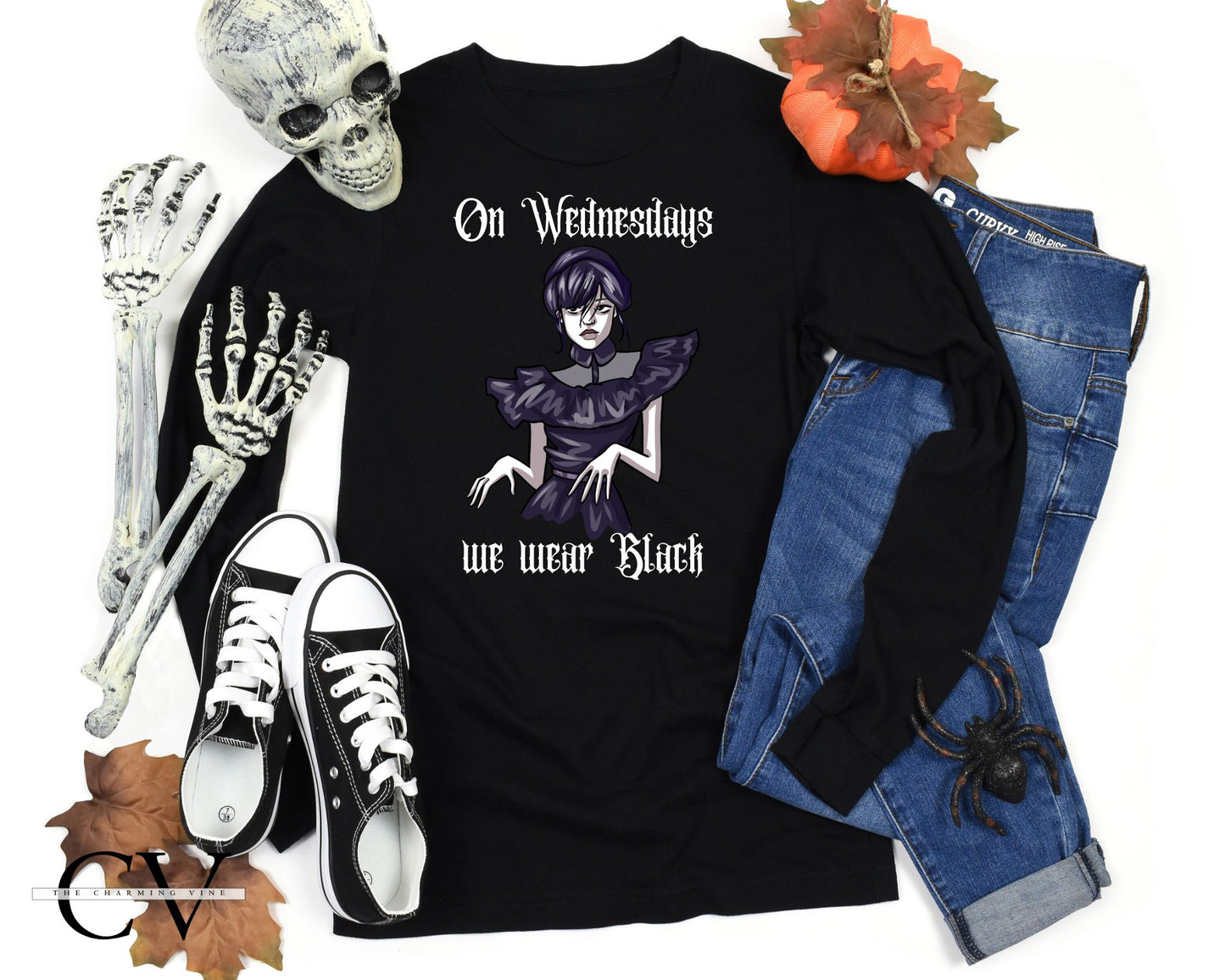On Wednesdays We Wear Black Shirt