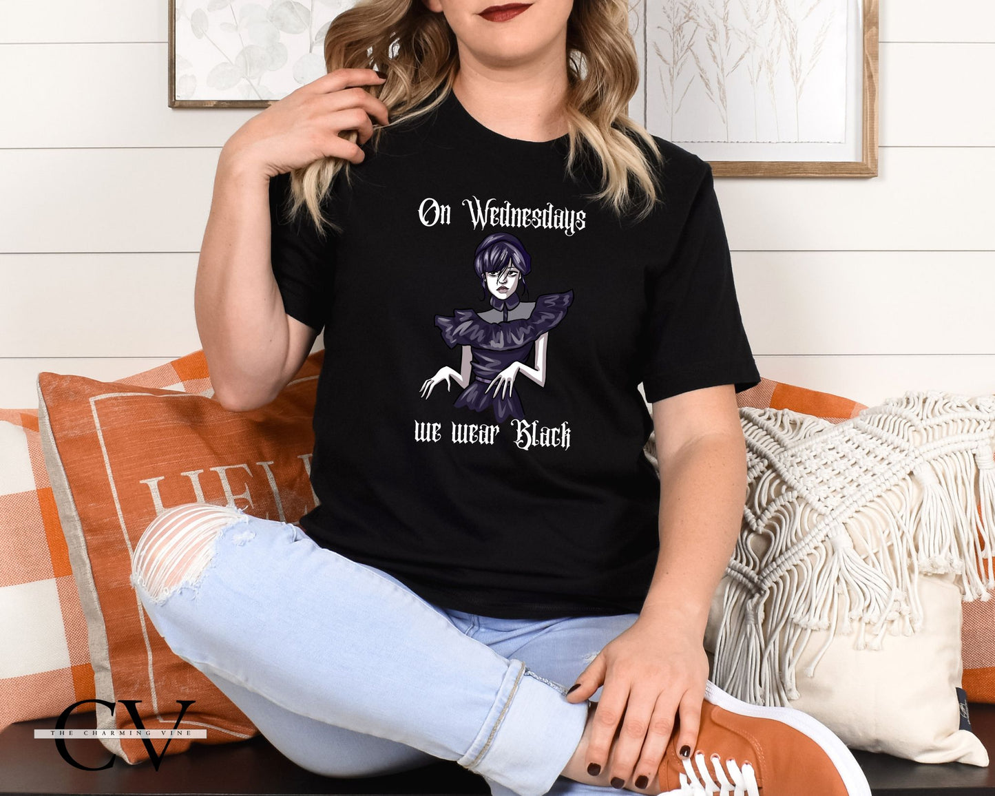 On Wednesdays We Wear Black Shirt