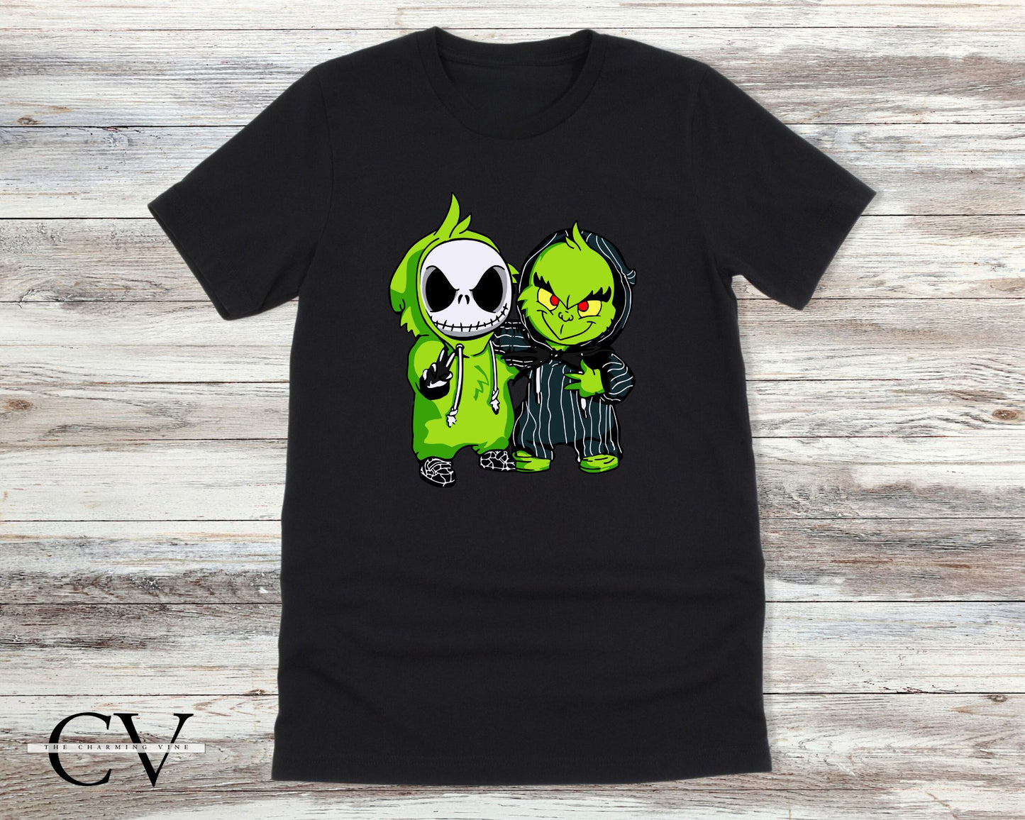 Jack & Grinch Best Friends Christmas Shirt