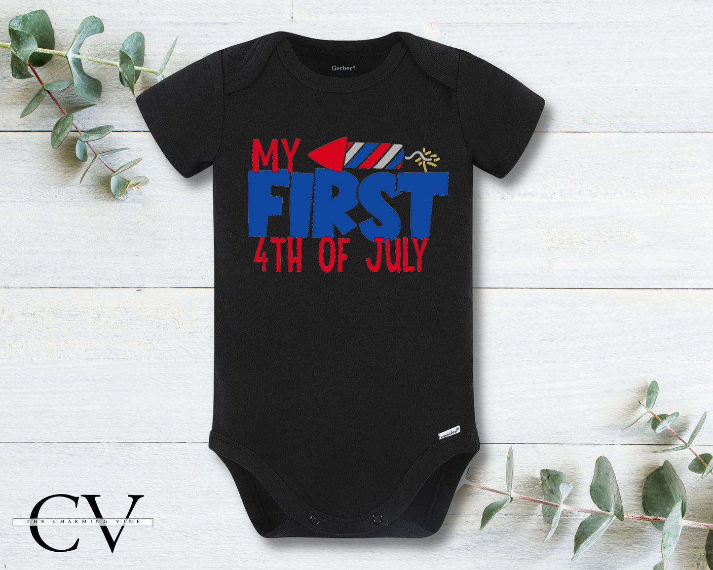 First 4th of July Onesie
