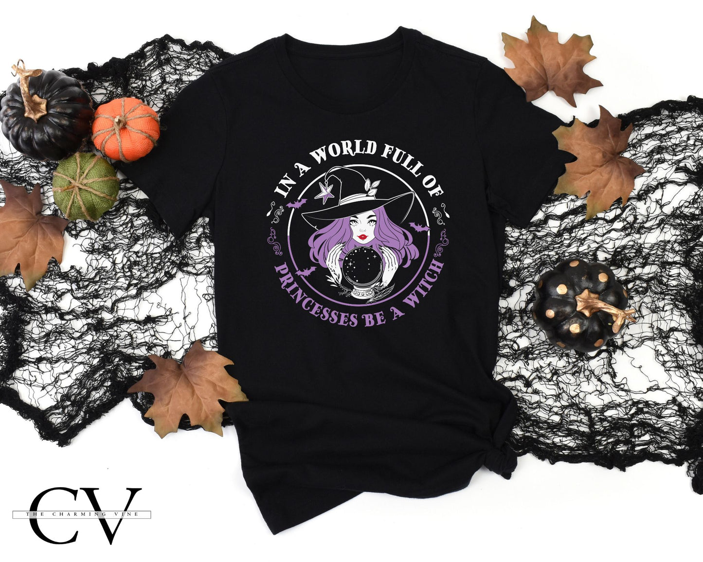 In a World of Princesses Be a Witch Kids Shirt