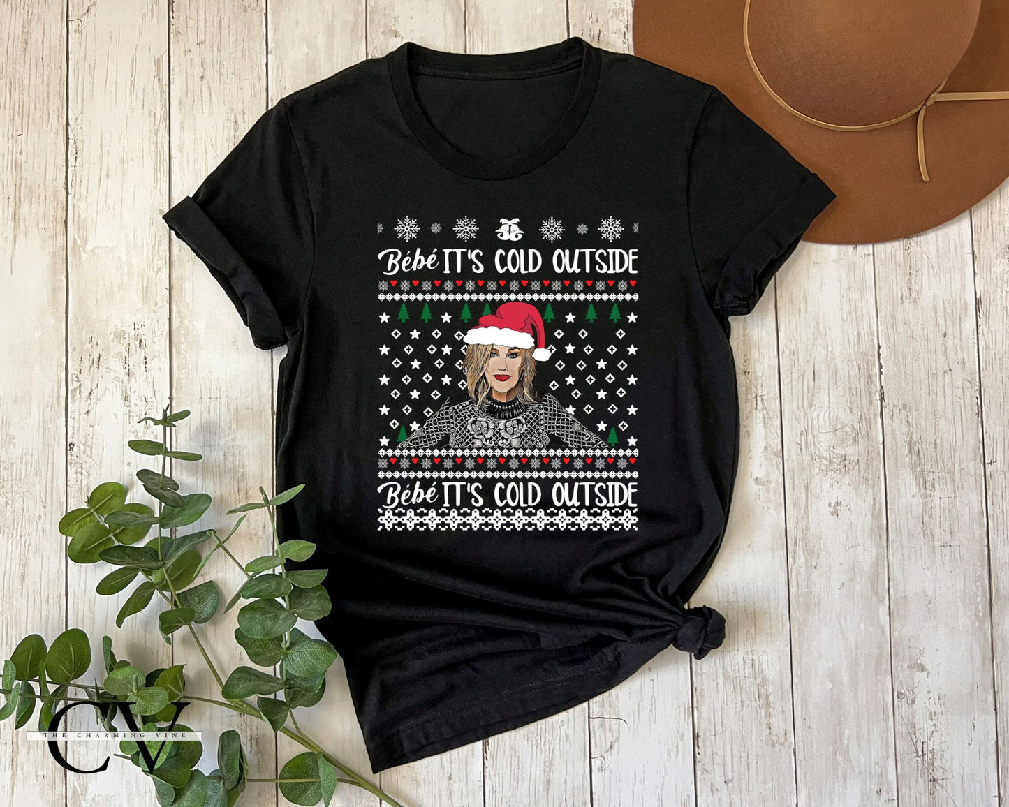 Bebe It's Cold Outside Adult Shirt