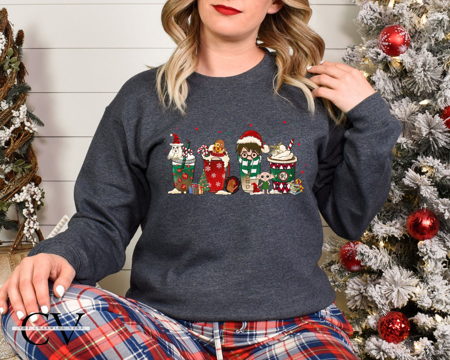 Wizard House Mugs Christmas Sweater