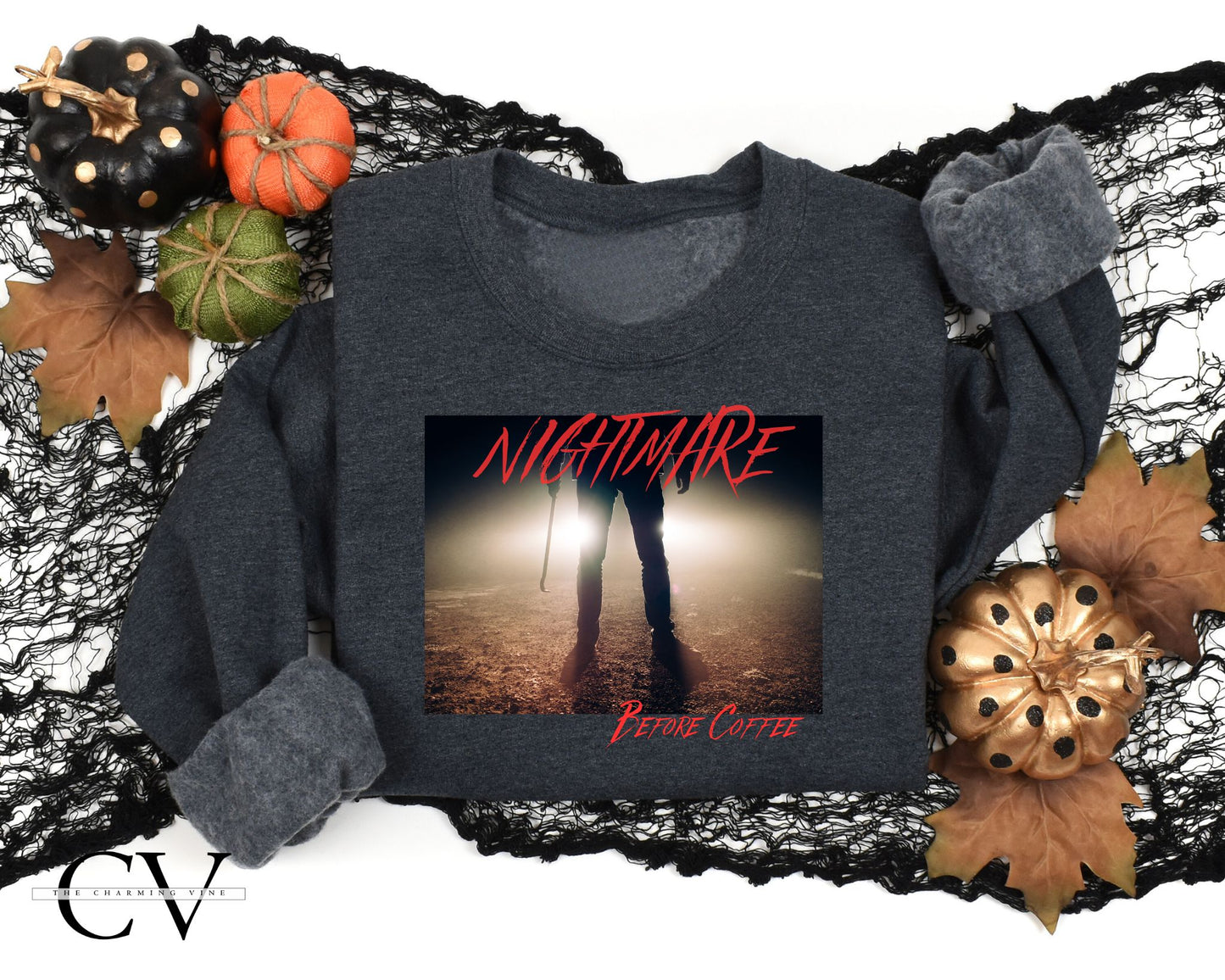 Nightmare Before Coffee Sweater