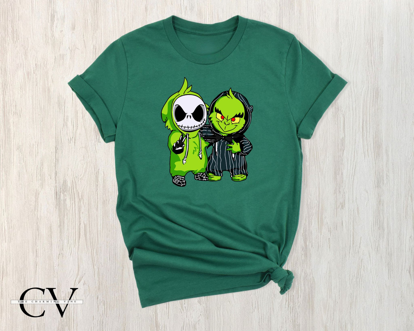 Jack & Grinch Best Friends Christmas Shirt