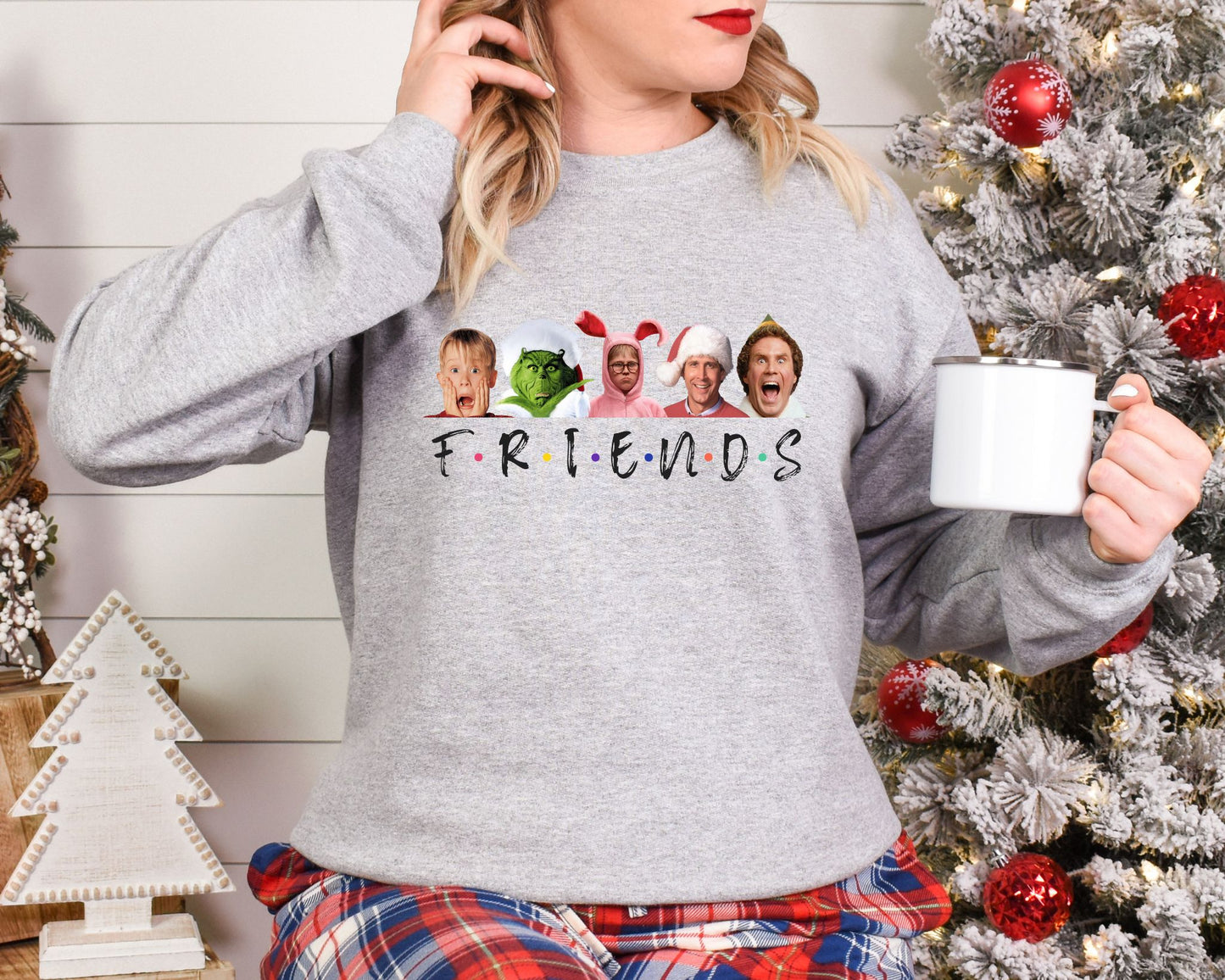 F.R.I.E.N.D.S Christmas Movie Sweater