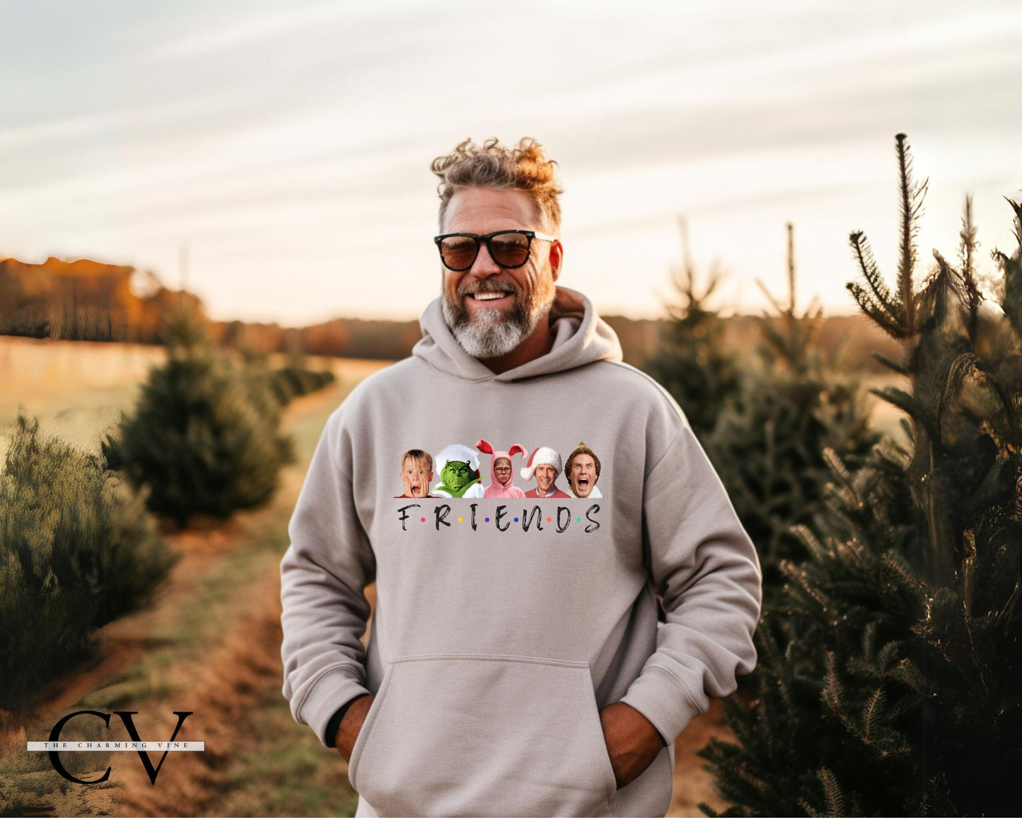 F.R.I.E.N.D.S Christmas Movie Sweater