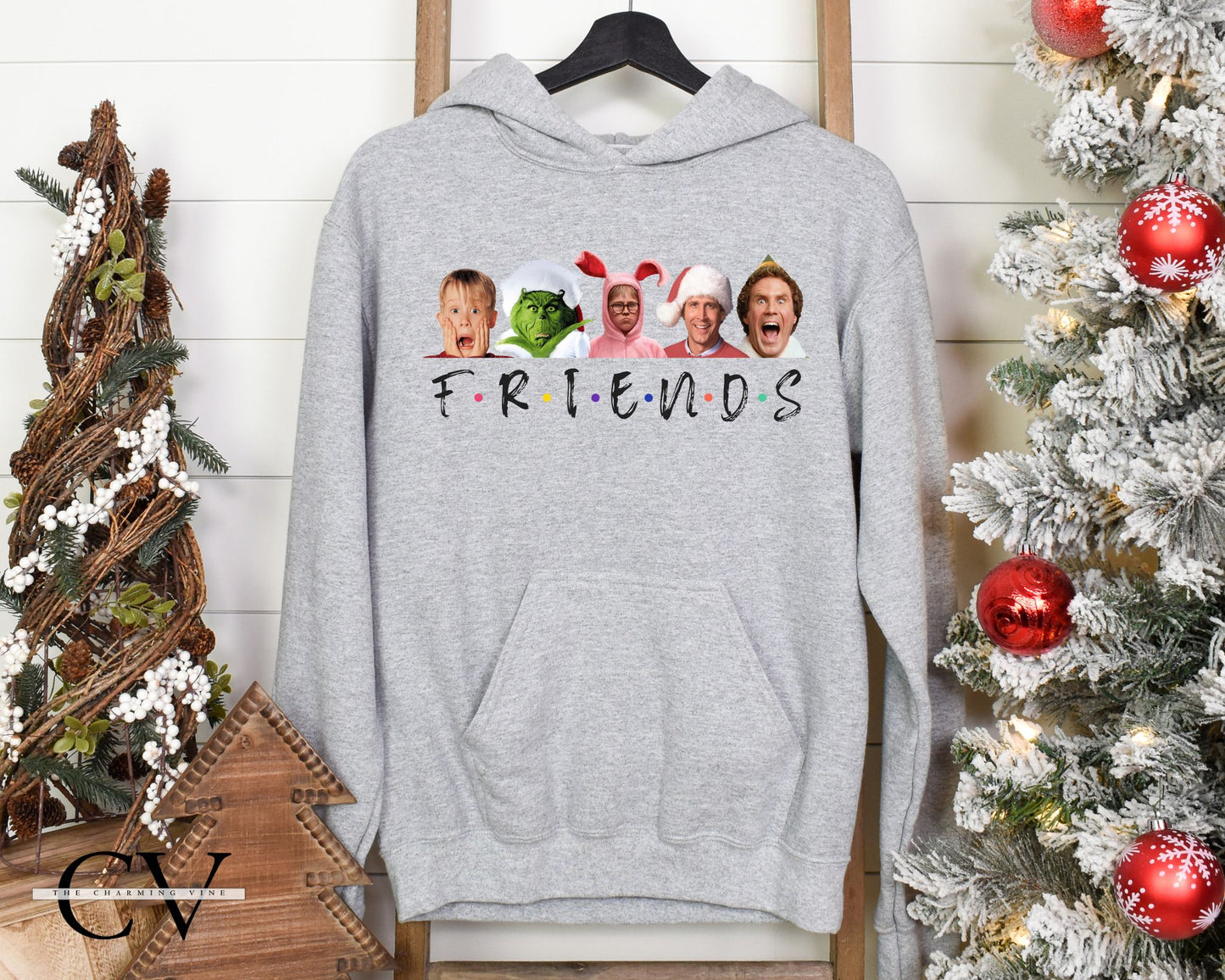 F.R.I.E.N.D.S Christmas Movie Sweater