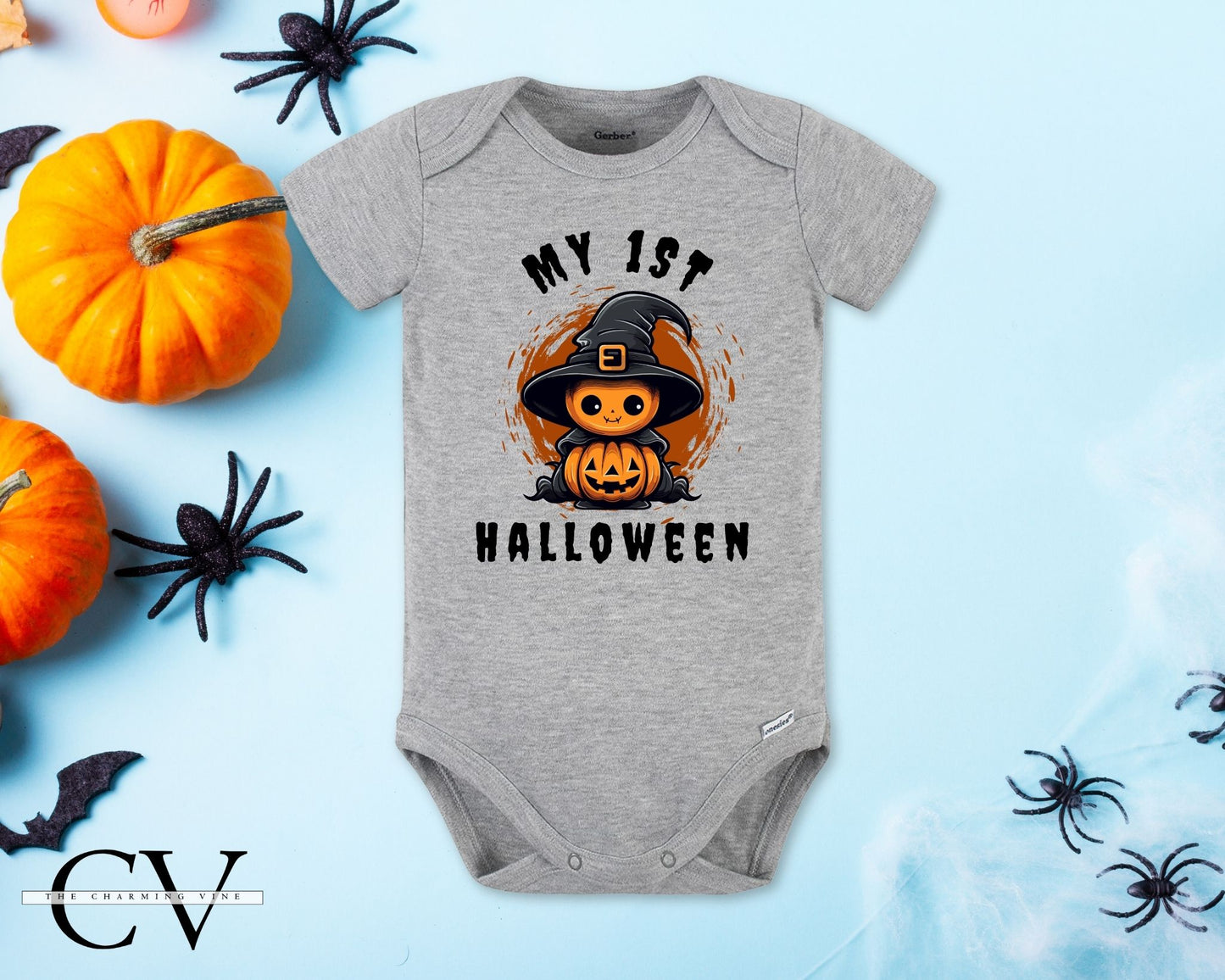 My First Hallowen Baby Bodysuit