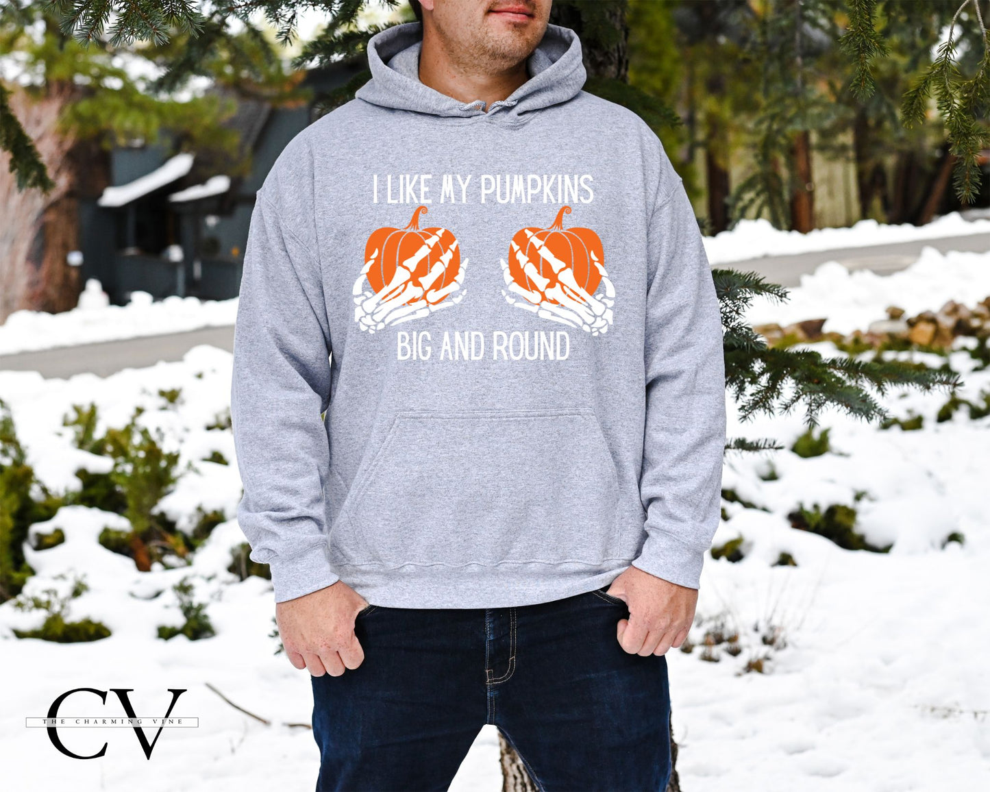 I like My Pumpkins Big and Round Sweater