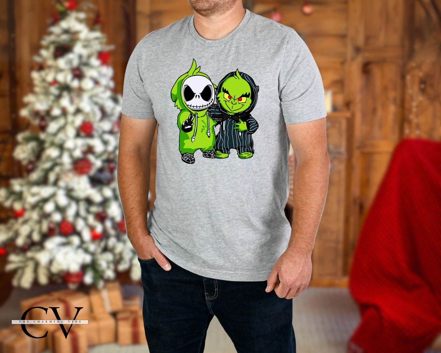 Jack & Grinch Best Friends Christmas Shirt