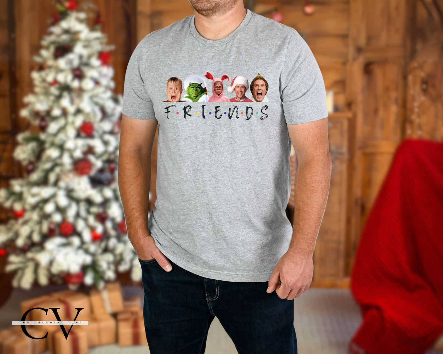 F.R.I.E.N.D.S Christmas Movie Shirt