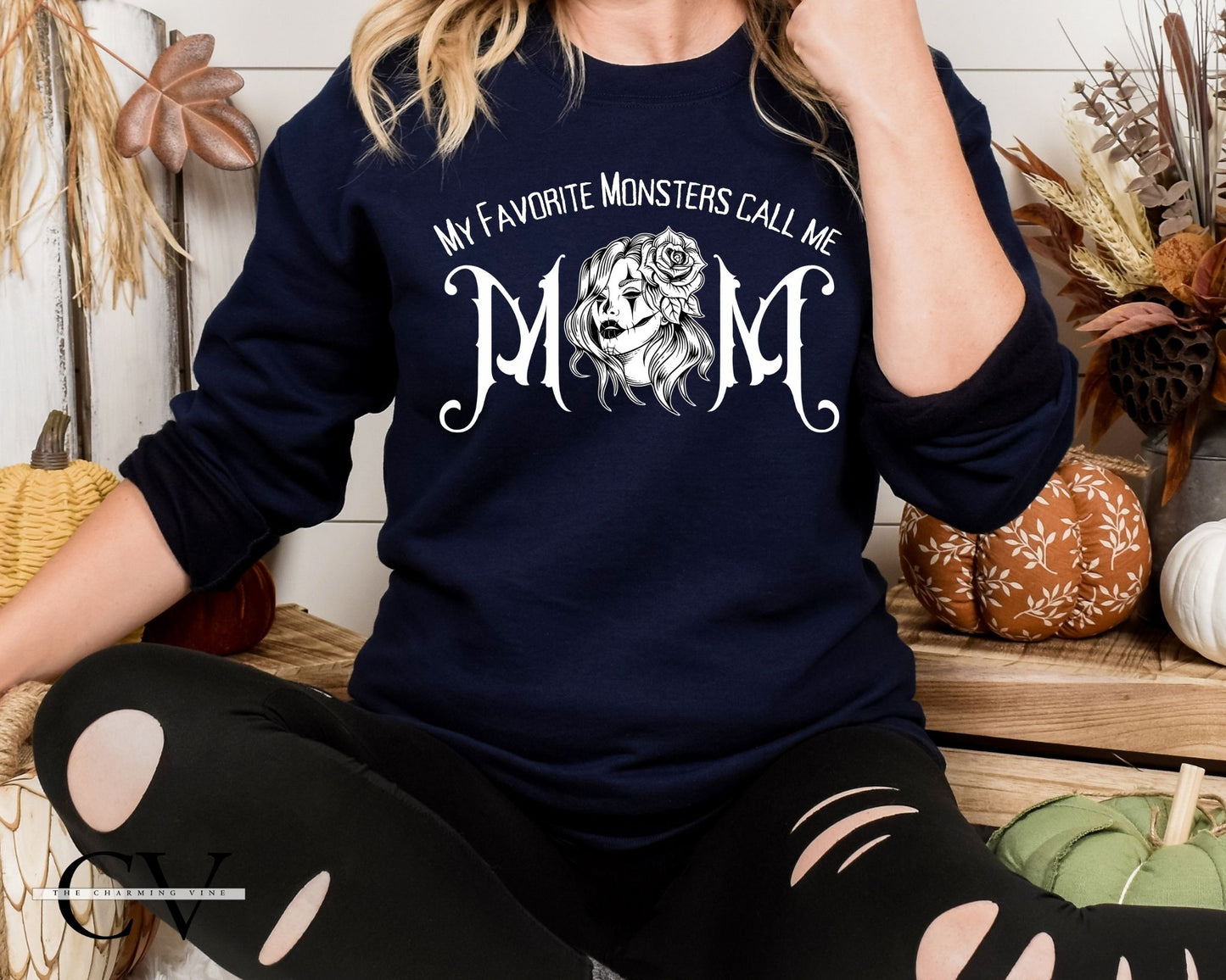 My Favorite Monsters Call Me Mom Sweater