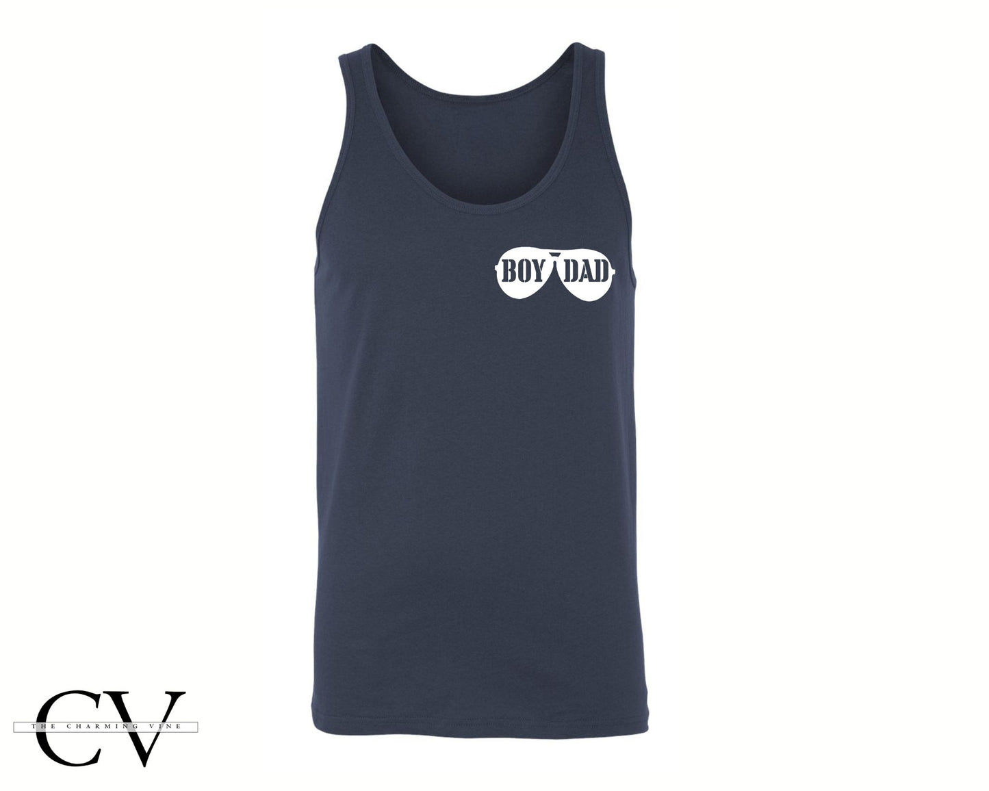 Boy Dad Sunglasses Tank