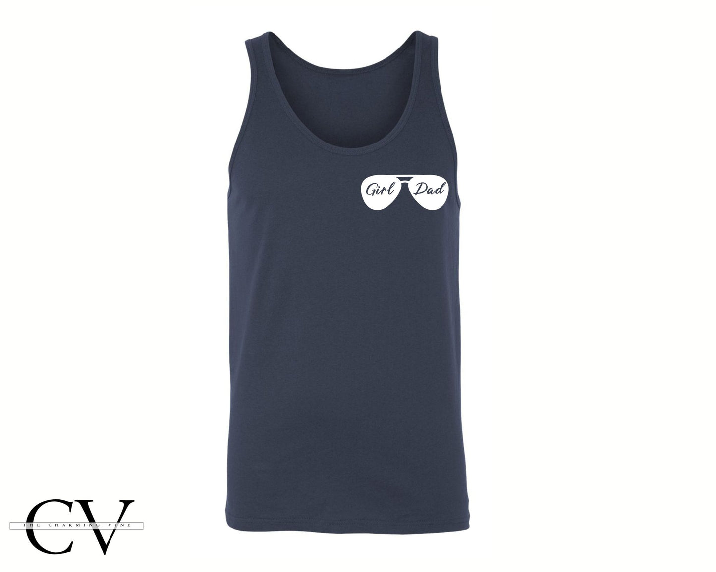 Girl Dad Sunglasses Tank
