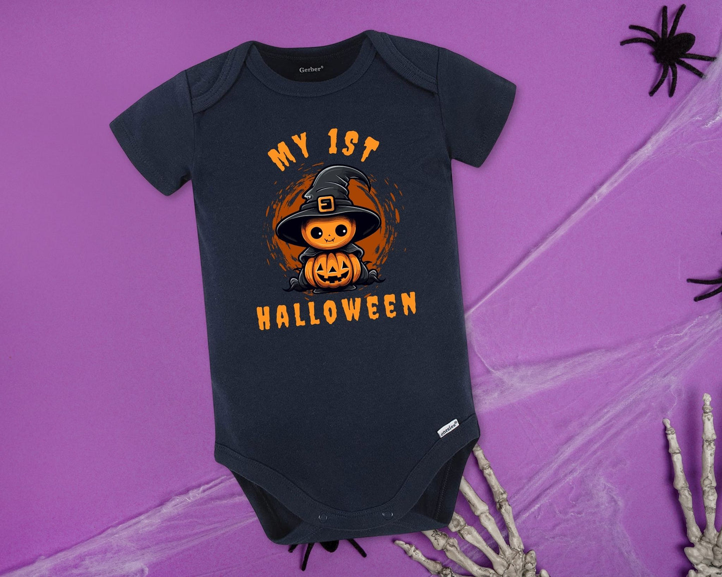 My First Hallowen Baby Bodysuit