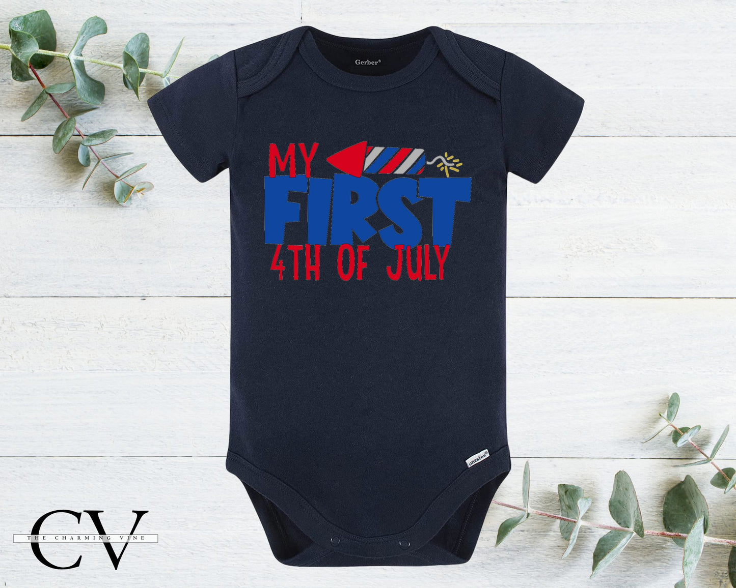 First 4th of July Onesie