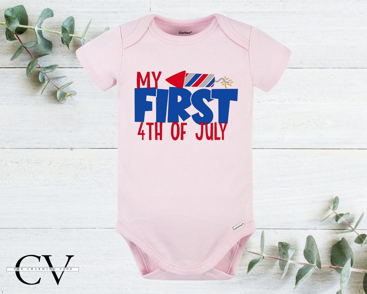 First 4th of July Onesie
