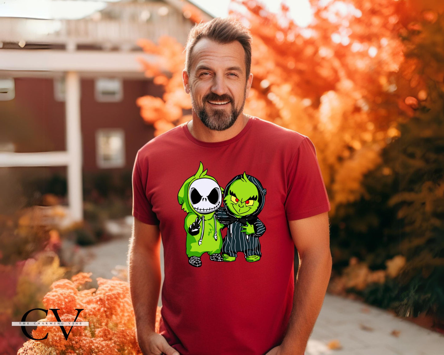 Jack & Grinch Best Friends Christmas Shirt