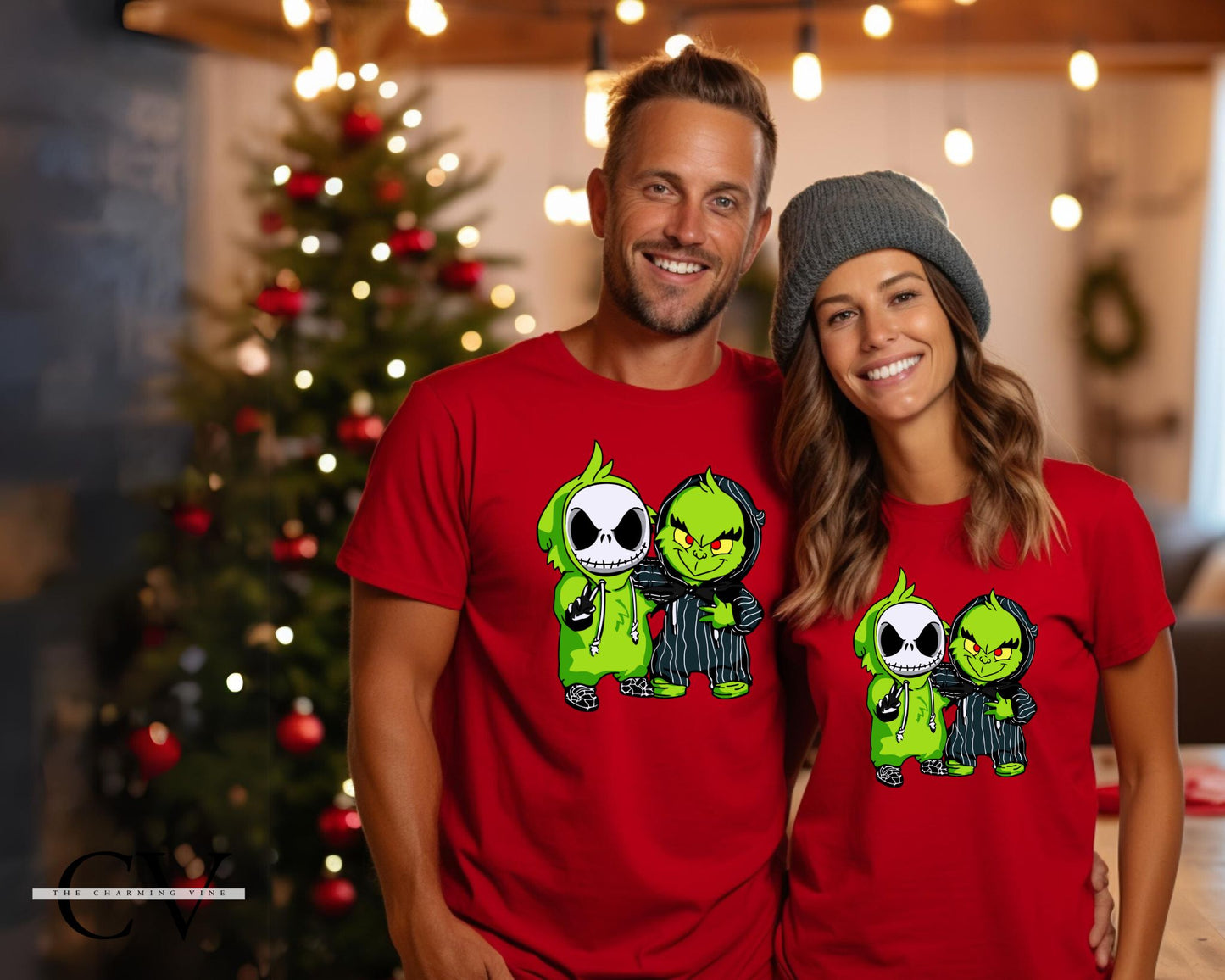 Jack & Grinch Best Friends Christmas Shirt