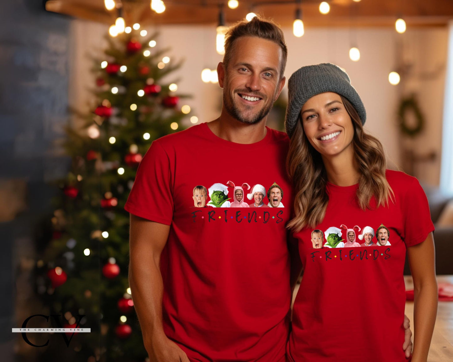 F.R.I.E.N.D.S Christmas Movie Shirt