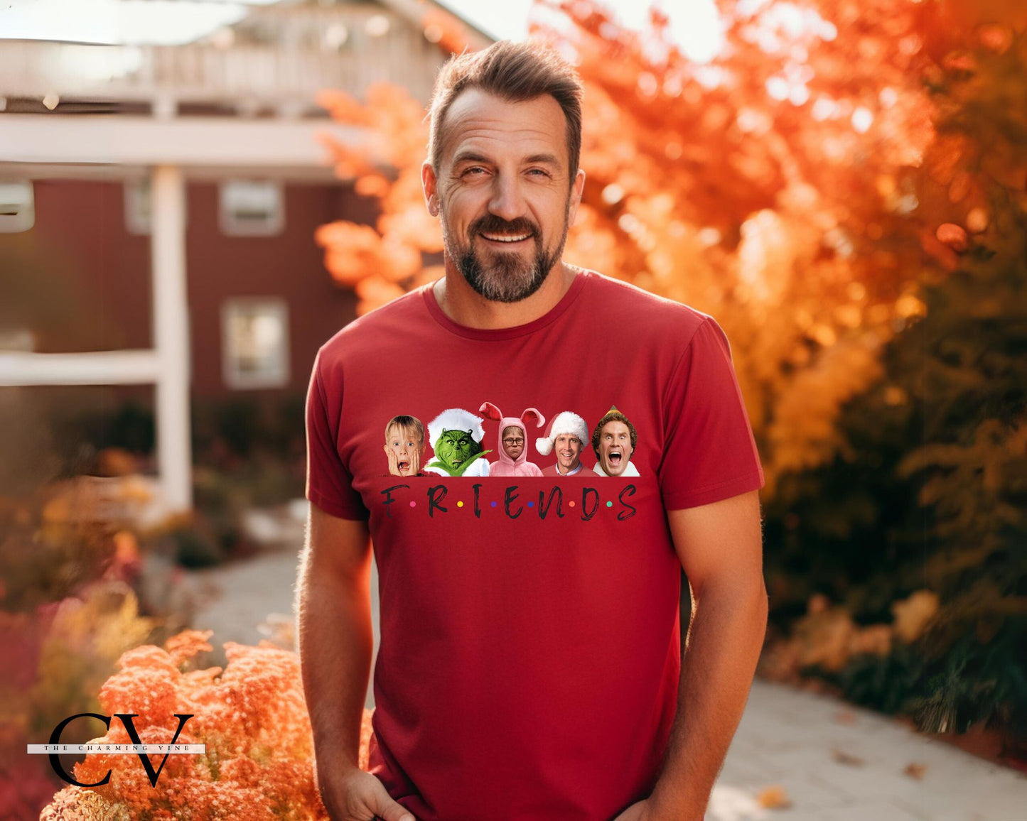 F.R.I.E.N.D.S Christmas Movie Shirt