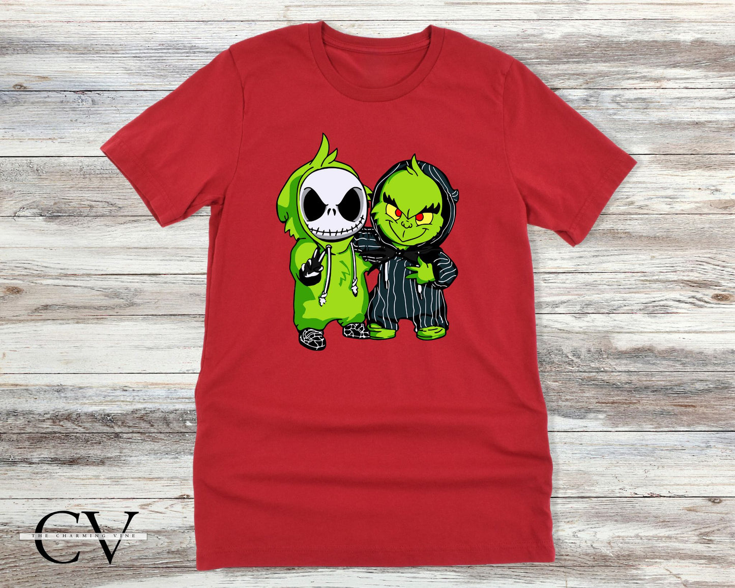 Jack & Grinch Best Friends Christmas Shirt
