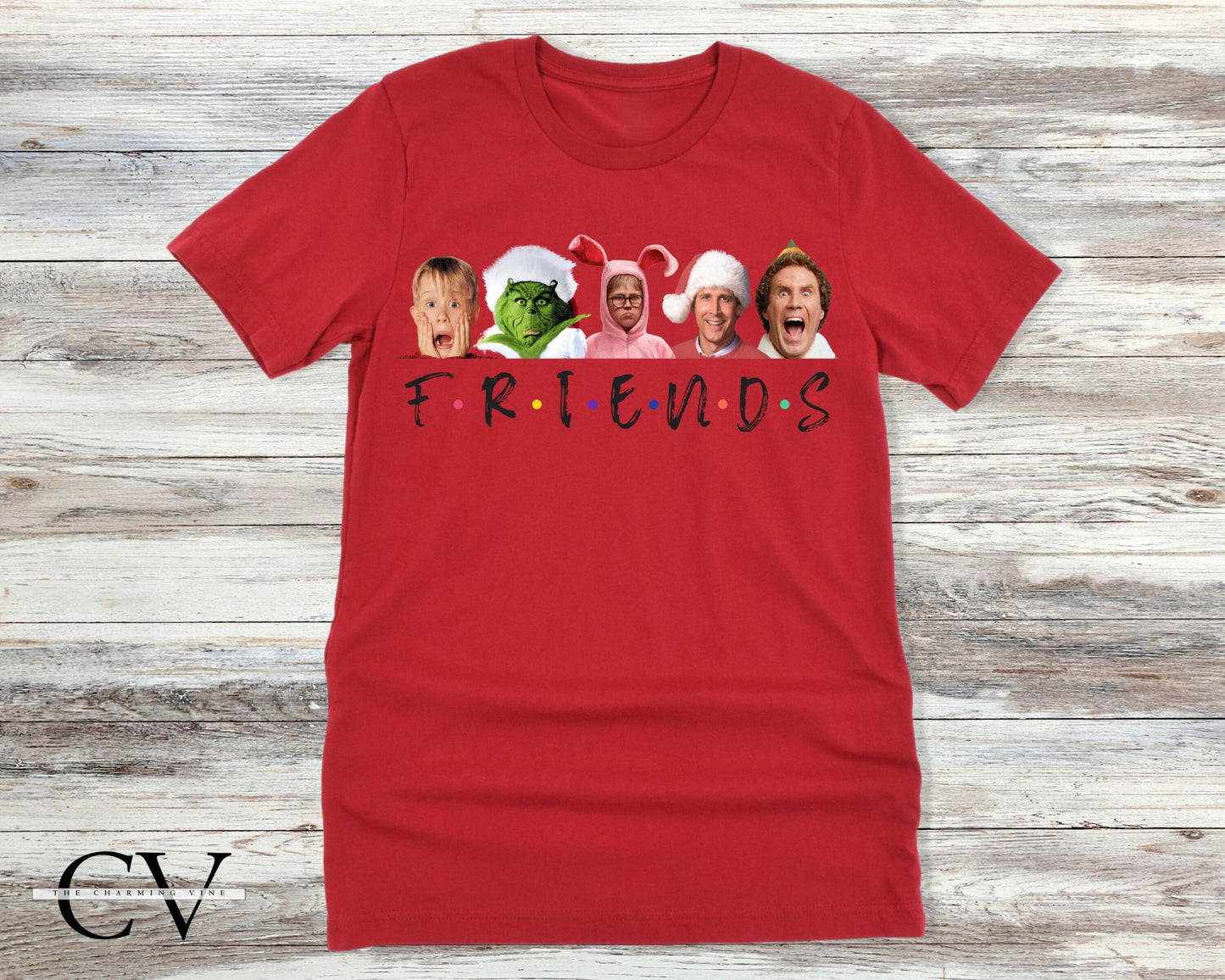 F.R.I.E.N.D.S Christmas Movie Shirt