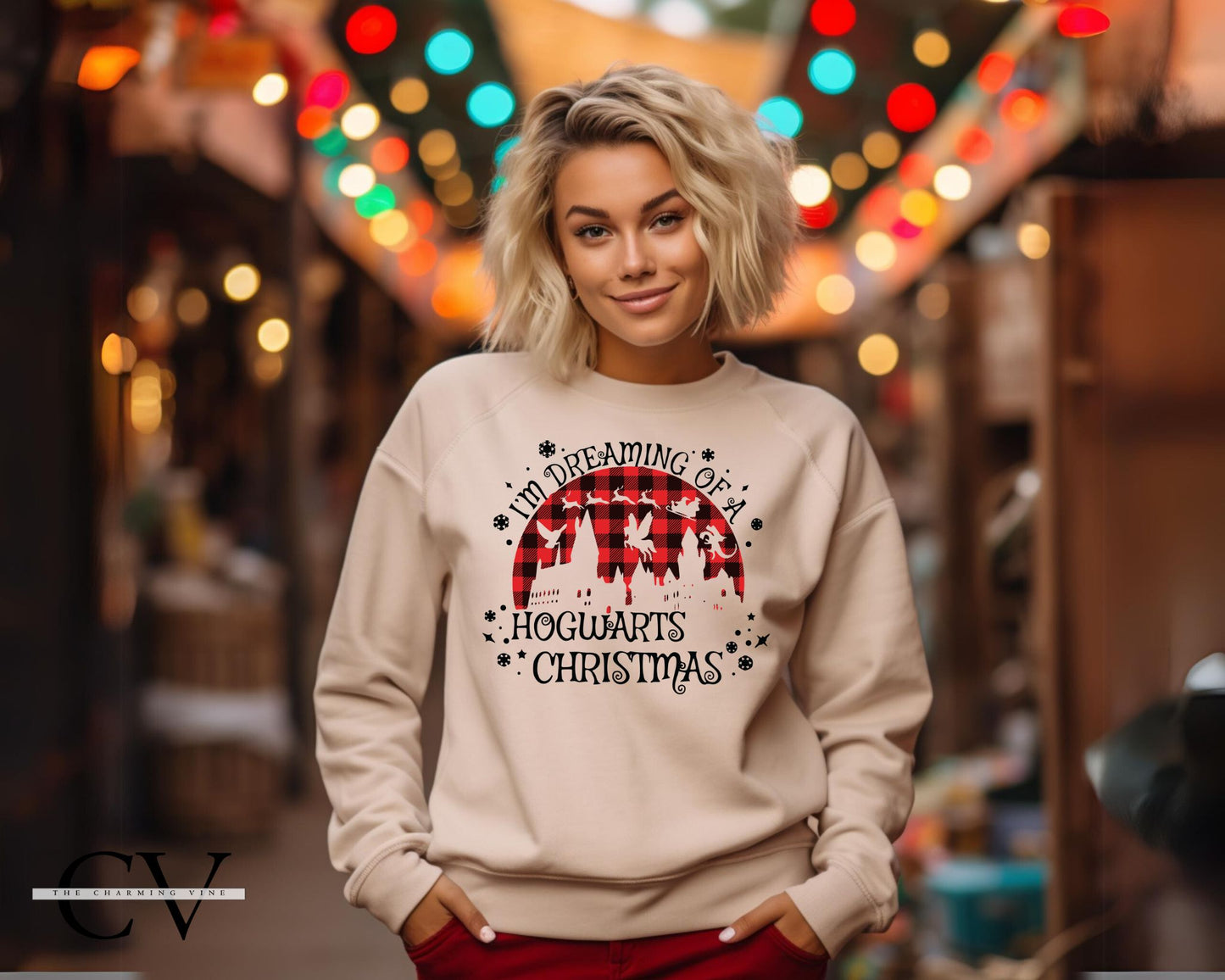 I'm Dreaming of a Hogwarts Christmas Sweater