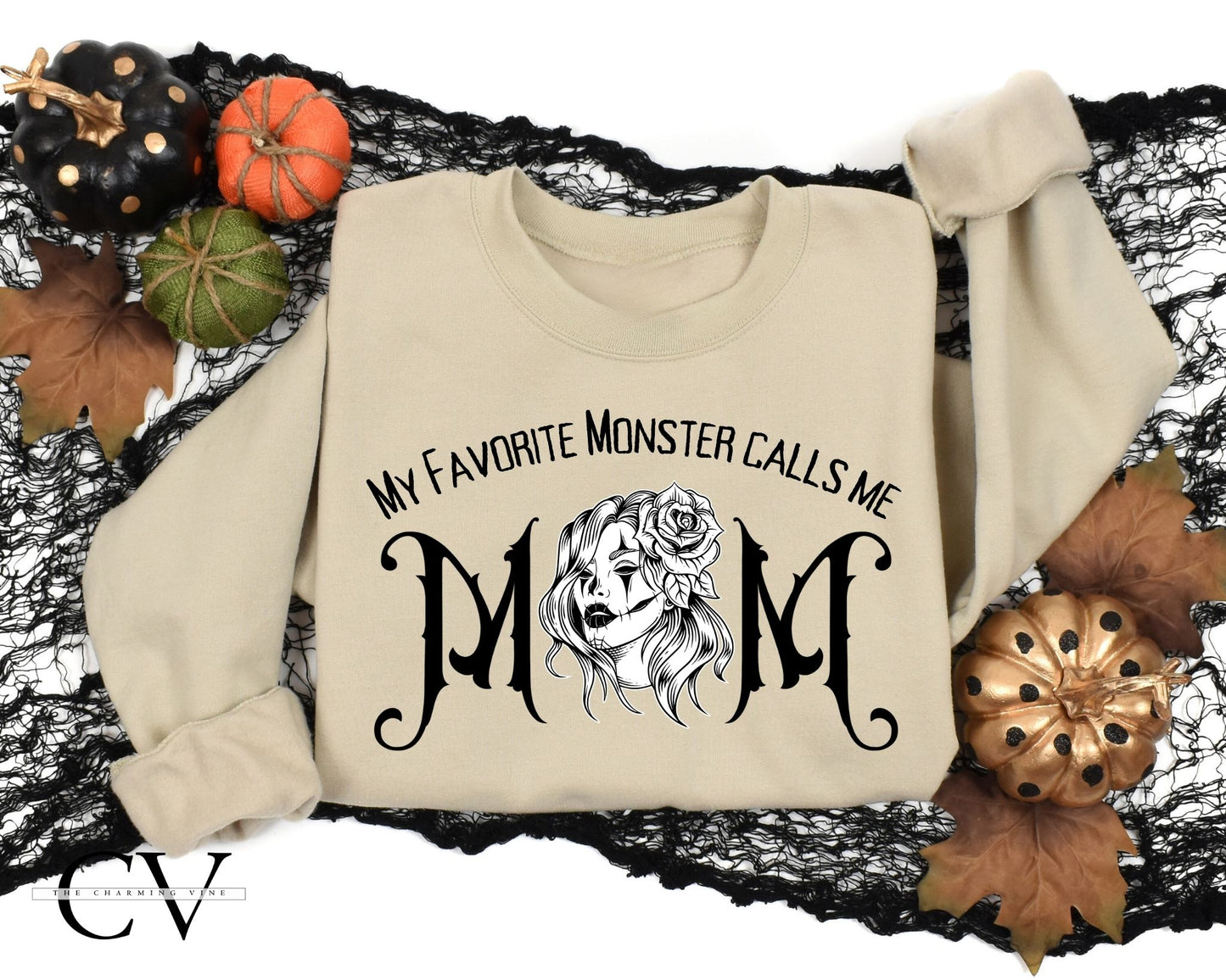 My Favorite Monsters Call Me Mom Sweater