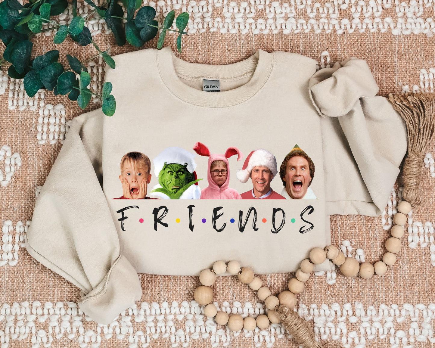 F.R.I.E.N.D.S Christmas Movie Sweater