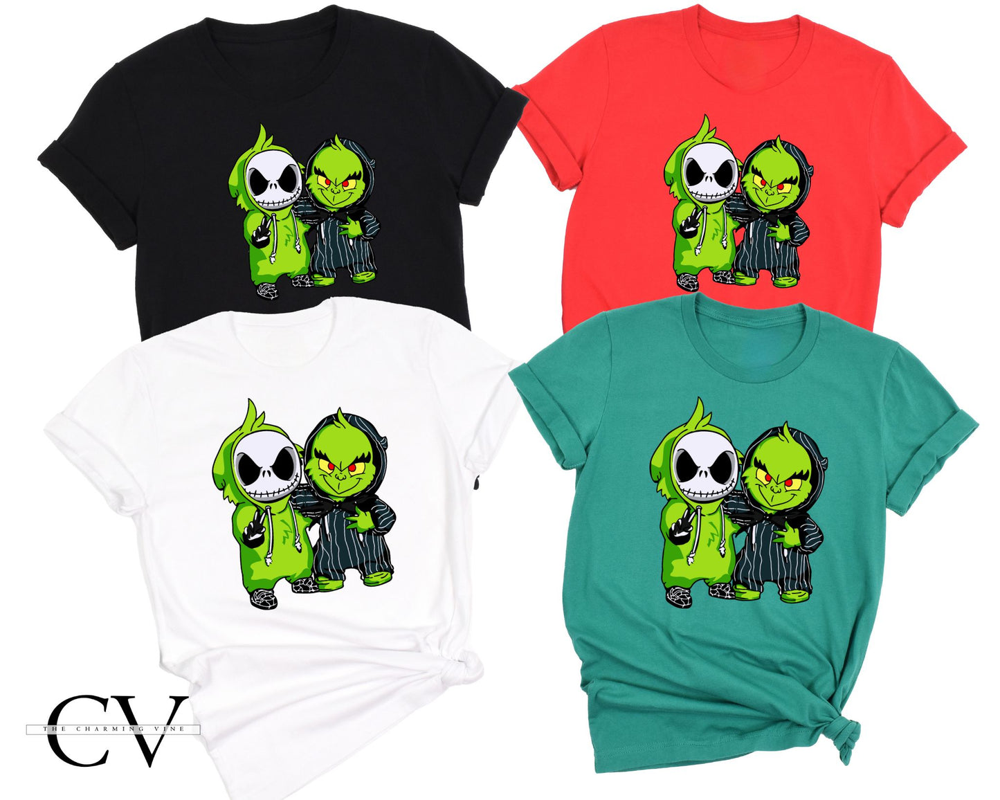 Jack & Grinch Best Friends Christmas Shirt