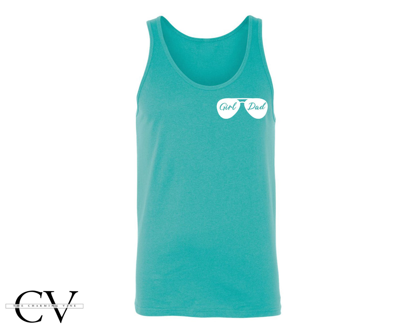 Girl Dad Sunglasses Tank