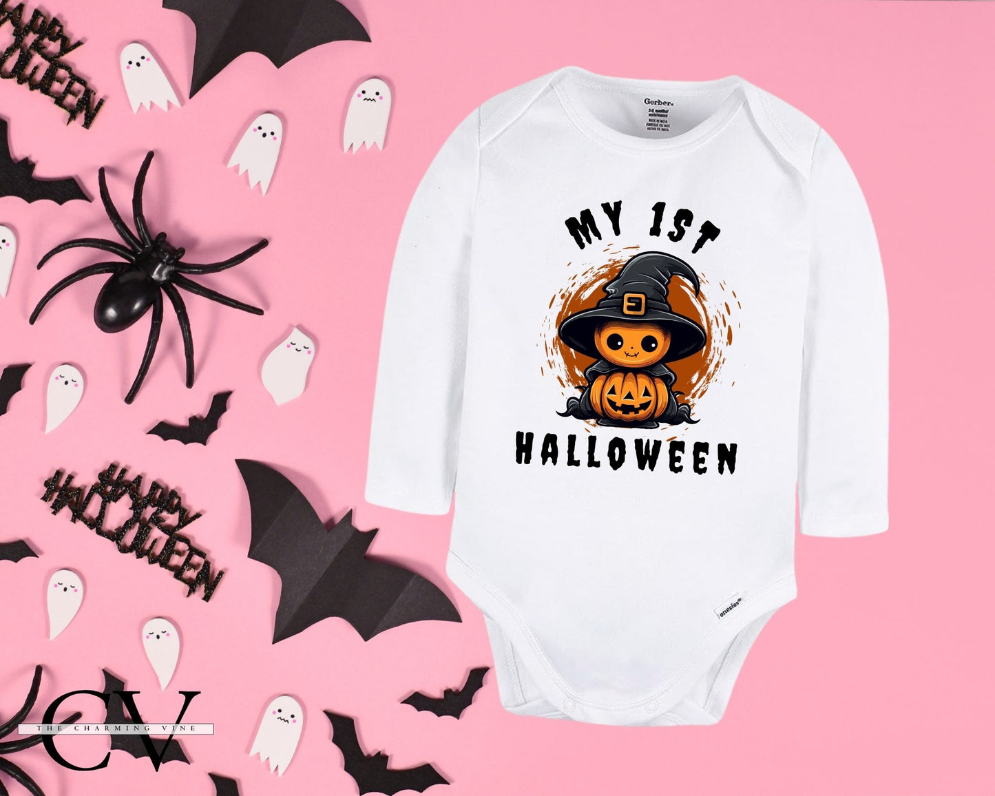 My First Hallowen Baby Bodysuit