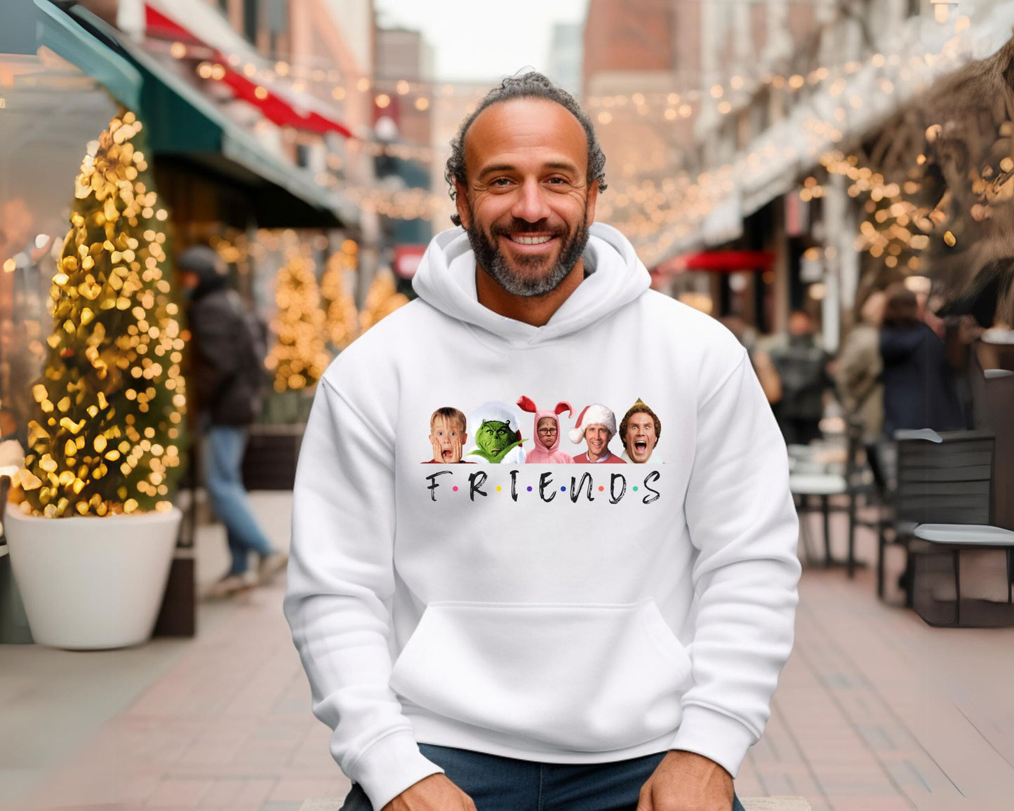 F.R.I.E.N.D.S Christmas Movie Sweater