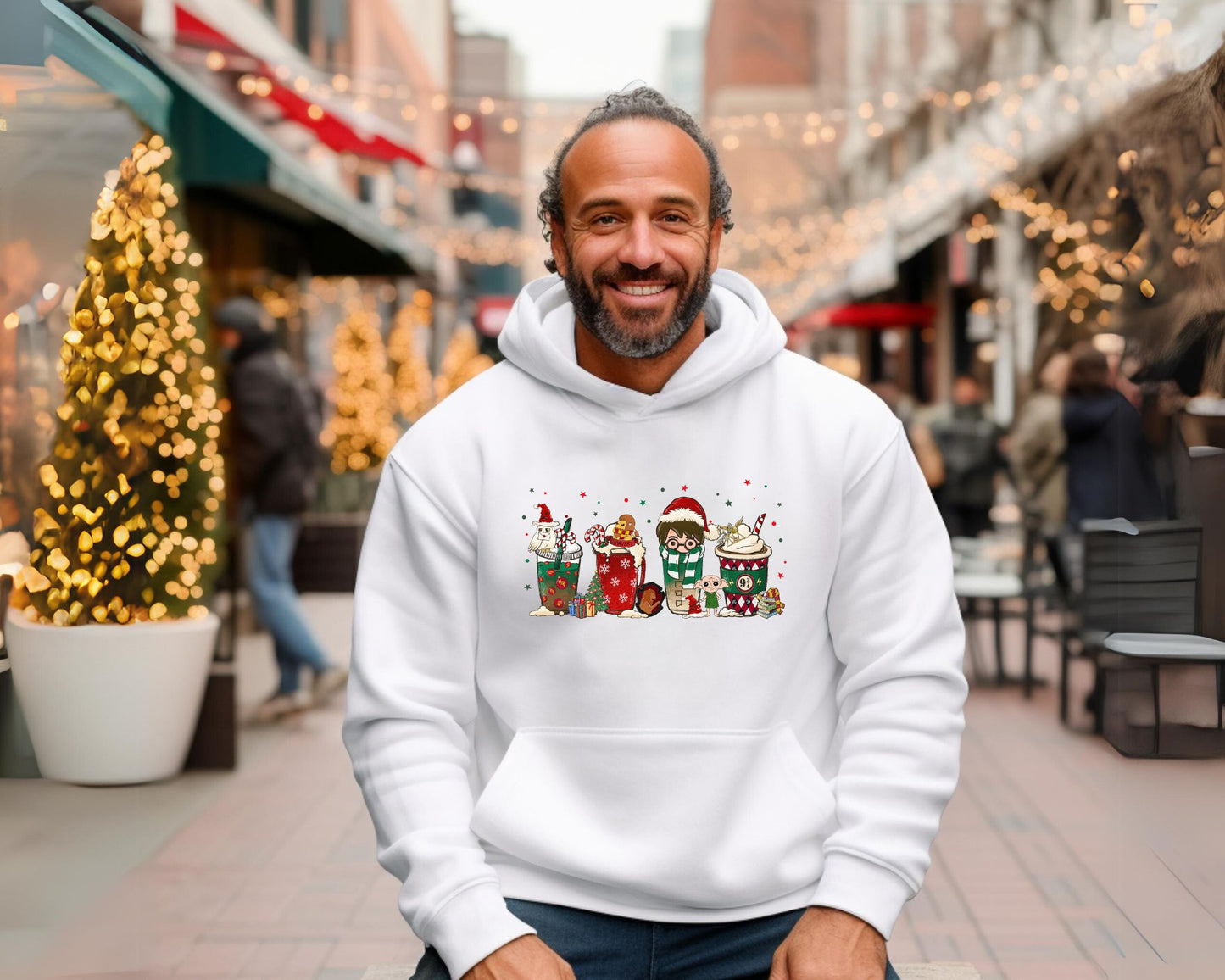 Wizard House Mugs Christmas Sweater