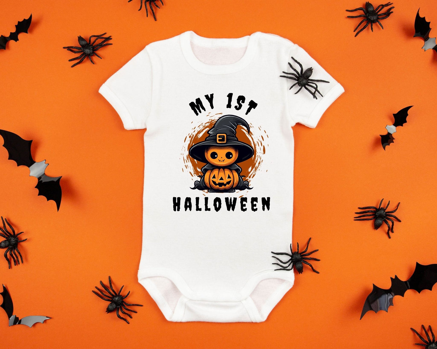 My First Hallowen Baby Bodysuit