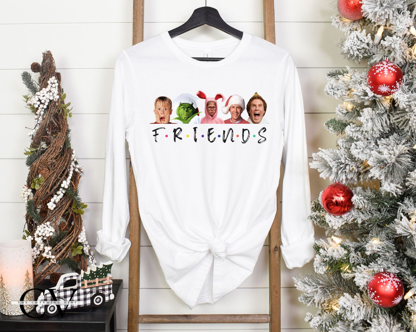 F.R.I.E.N.D.S Christmas Movie Shirt