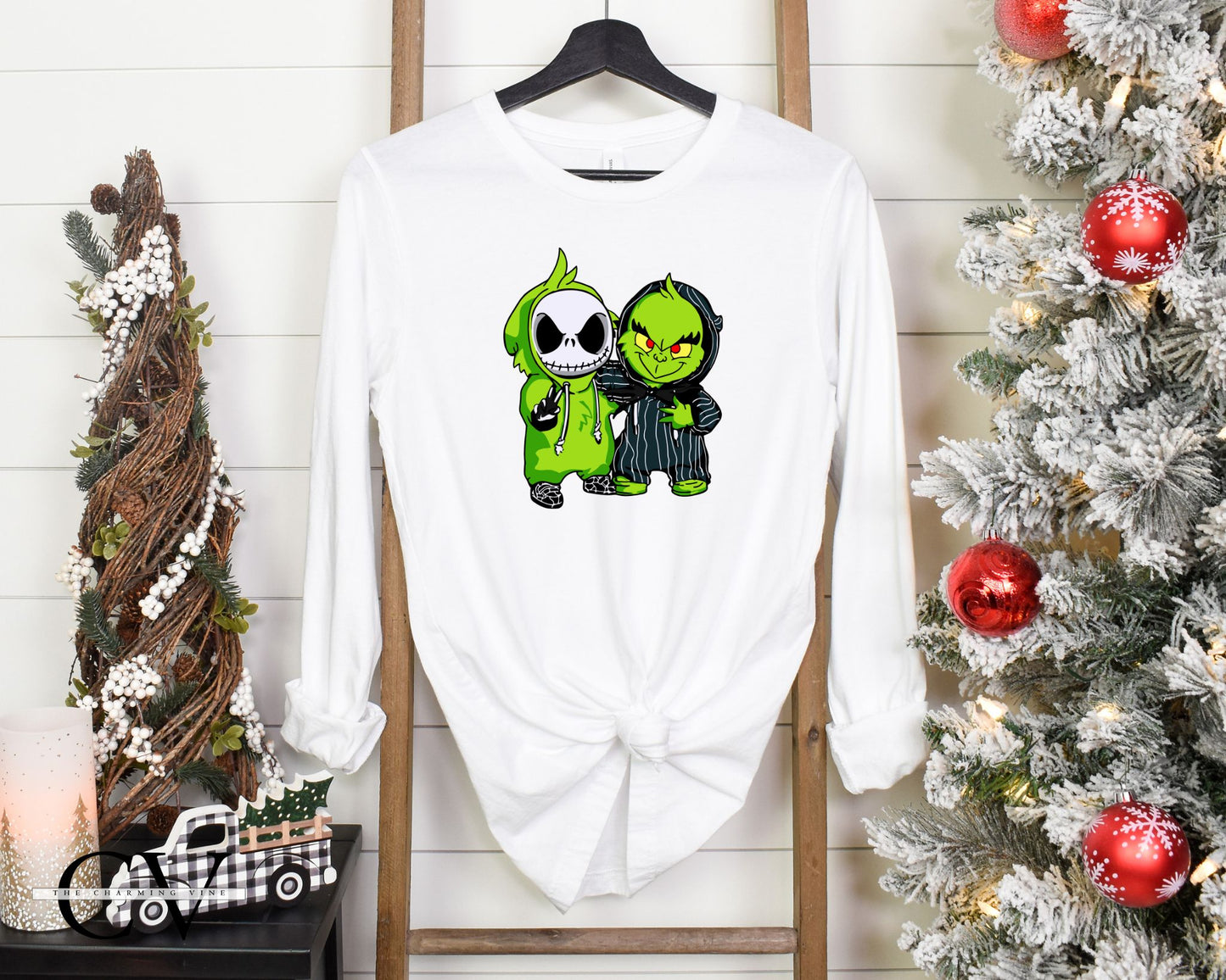 Jack & Grinch Best Friends Christmas Shirt