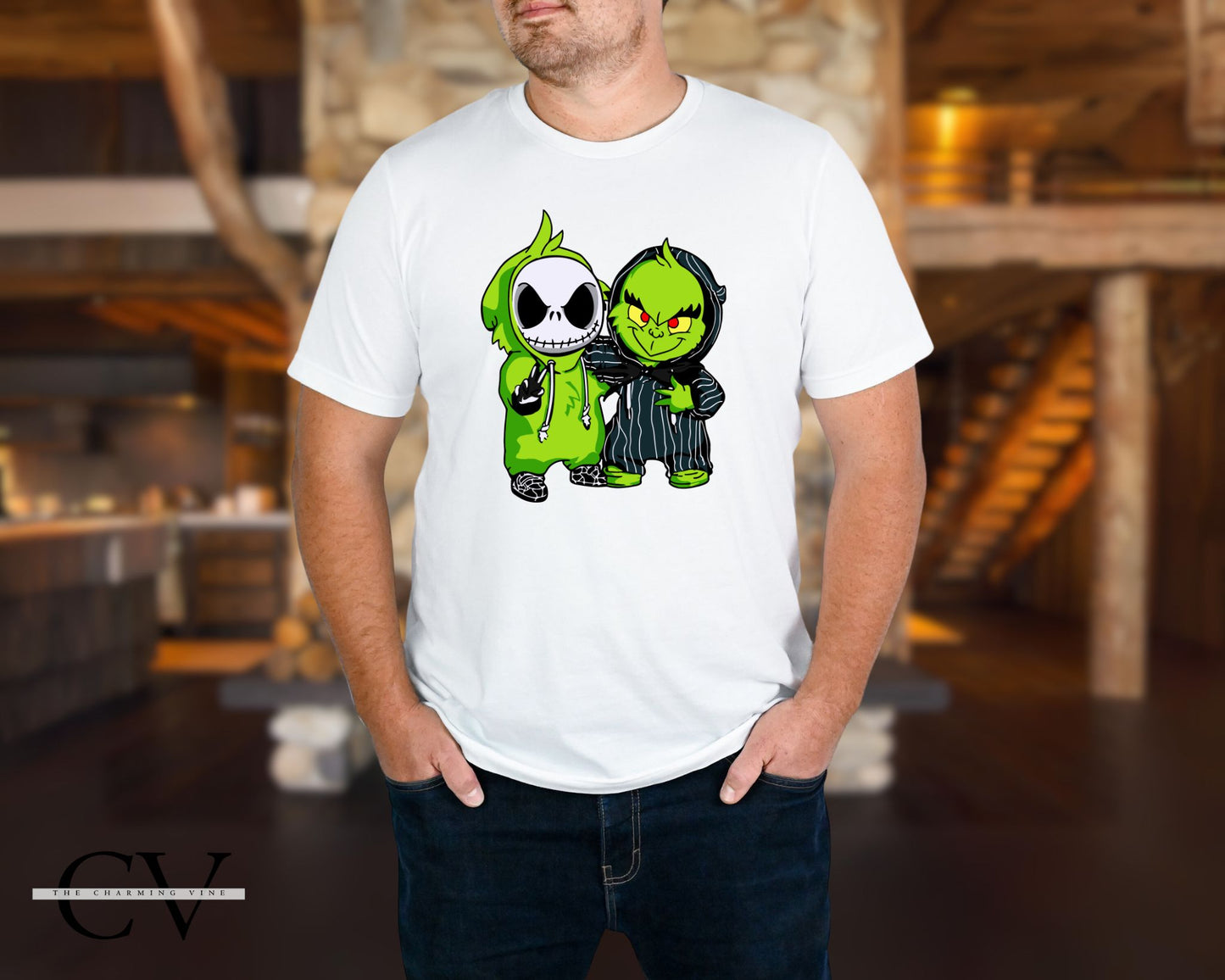 Jack & Grinch Best Friends Christmas Shirt