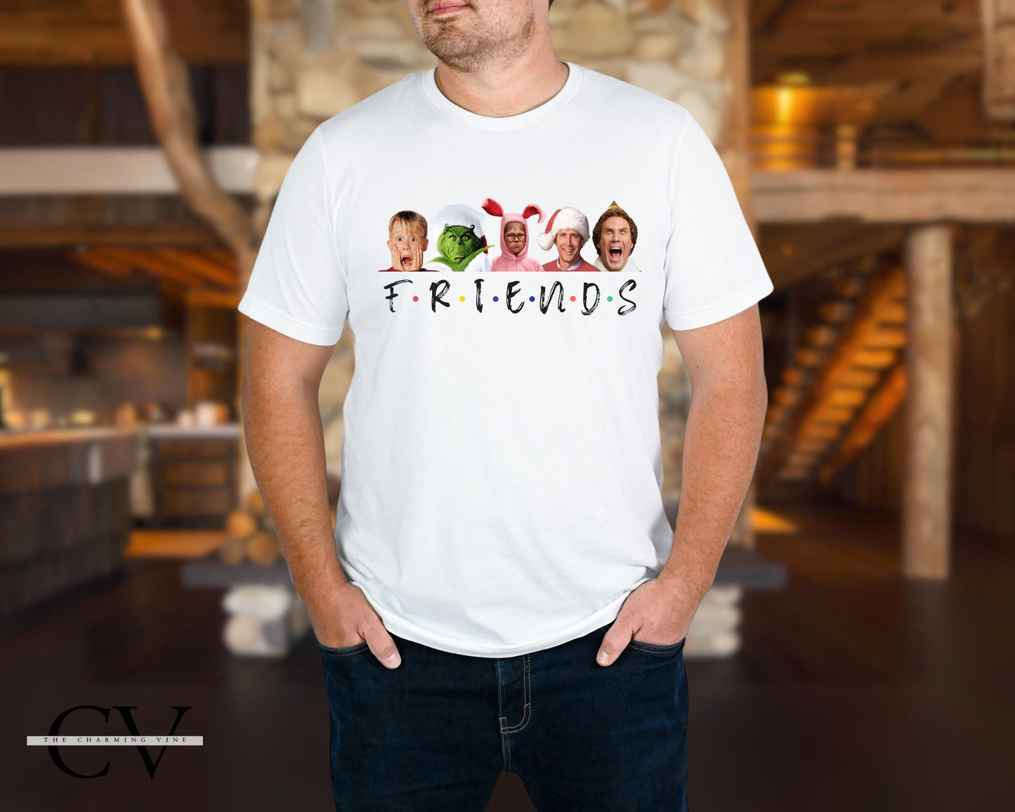 F.R.I.E.N.D.S Christmas Movie Shirt