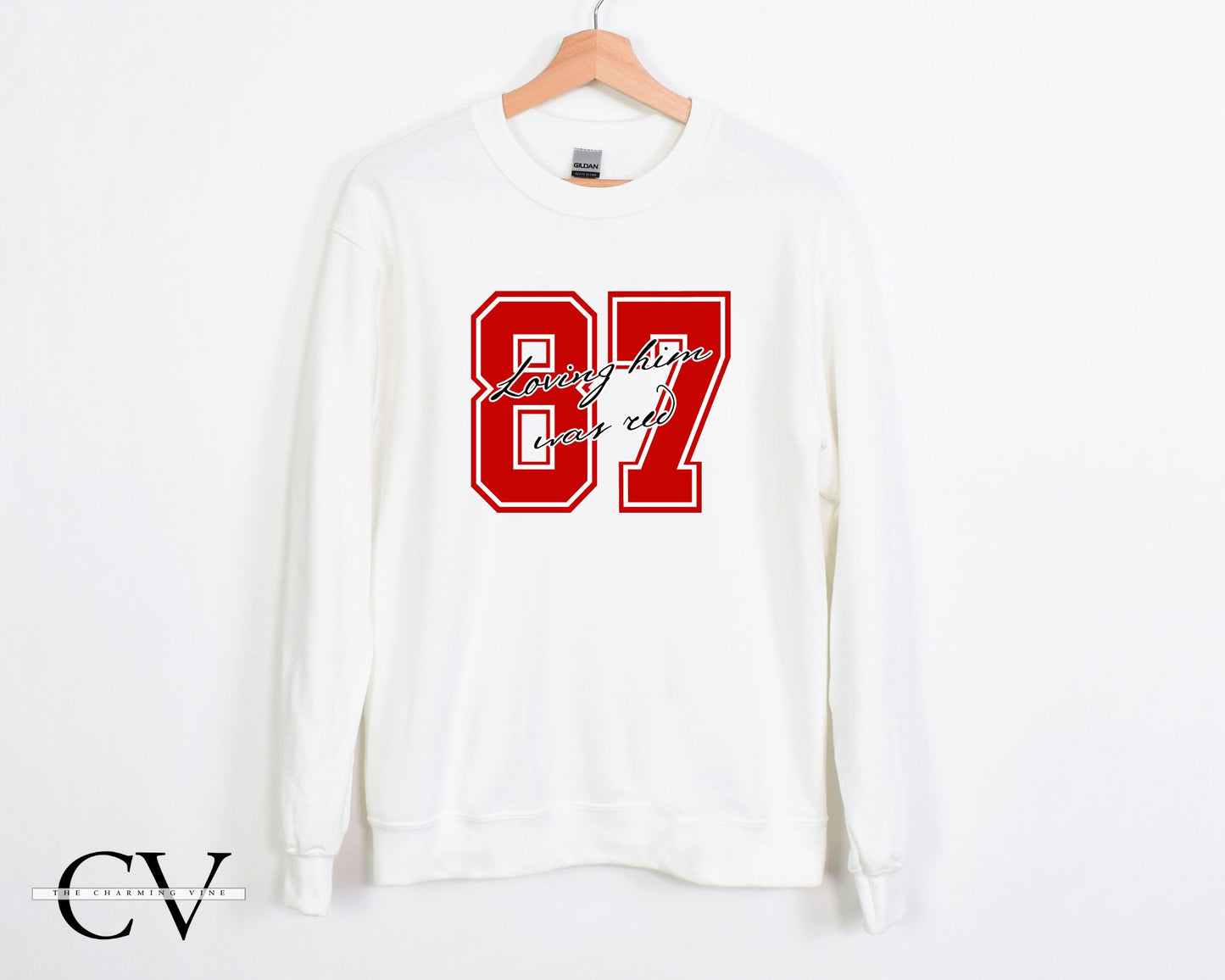 Loving Him Was Red Sweater
